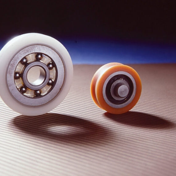 PATIKIL Ruota A Puleggia In Nylon 6x28x7,5mm, 6pz 608zz Ruota A Rulli